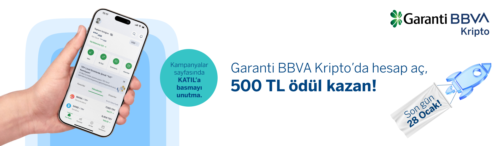 Kampanyalar | Garanti BBVA Kripto